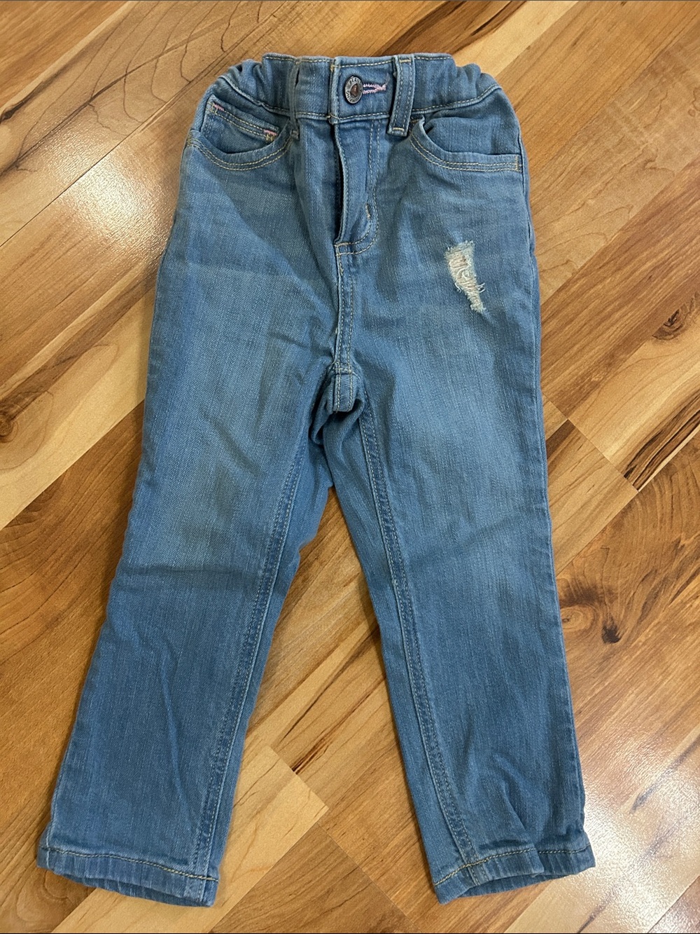 Jumping Bean Jeans Slim Stretch Light Blue 3T Adjustable